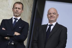 记者：要106票才能把因凡蒂诺拉下台 接下来UEFA和FIFA将互相揭短
