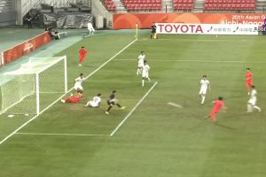 下半场带球入场！胡荷韬空位补射破门，U23国足2-0领先泰国