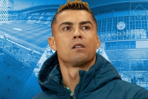 黑色幽默！talkSPORT主播：C罗可加盟曼城下赛季在英乙大杀四方