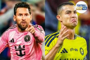 非点球进球数：梅西821球历史第一，C罗797球第二